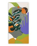 Mara Bonofiglio, Giant Kelp dance, acrylic on canvas, 73x150 cm