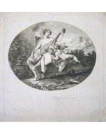 William Hogarth, Hymen and Cupid, etching, 32x29 cm