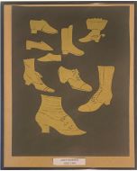 Andy Warhol, Scarpe, stampa, 25x31 cm (con cornice senza vetro)