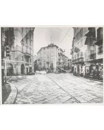 Gaetano Alfano, Milano Corso Magenta, photograph on paper, 55,5x42 cm