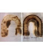 Bernard Aubertin, Livre Brulé Rosenberg, Burnt book, 31x45 cm, 2010