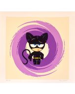 Paolo Gallinaro, I'm Not Catwoman, Grafica Fine Art, 30x30 cm