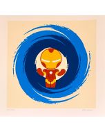 Paolo Gallinaro, I'm Not Iron Man, Grafica Fine Art, 30x30 cm