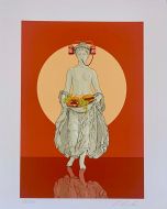 Lillo Ciaola, Flora, Grafica Fine Art, 30x40 cm 