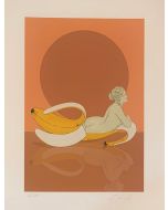 Lillo Ciaola, Banana Dircè, Grafica Fine Art, 30x40 cm