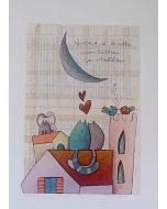 Tiziana Biuso, Amore sotto la Luna, Retouchè, 30x40 cm