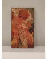 Alfons Mucha, print on pvc panel, 40.5x23 cm