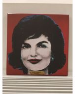 Jackie Kennedy (Andy Warhol), print on pvc panel, 24x24 cm