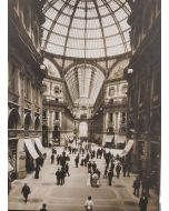 Galleria Vittorio Emanuele, stampa su legno, 30x39,5 cm