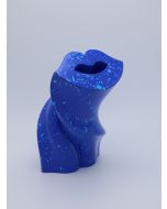 Fè, KISS2020 OVERSIZE, scultura in PLA stampa 3D dipinta a mano, 25x17x16 cm