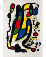 Joan Mirò, MiròMilano, litography on paper, 98,5x69 cm, 1981