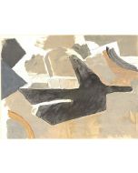 Georges Braque, Senza titolo, litografia, 56x37,5 cm