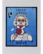 Yux, Lolly Queen, retouchè, 46x32 cm