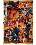 Mimmo Rotella, I Comanceros, seridécollage, 70x100 cm 