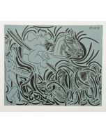 Pablo Picasso, La Pique, Linoleografia, 27x32,5 cm