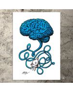 Loris Dogana, Plug (brain), fine art print, 42x30 cm