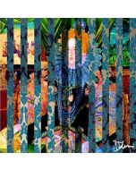 Dario Murri, Pop Elizabeth Vs Wallpaper, 3d collage on woodboard, 70x70 cm