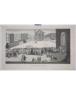 William Hogarth, Rich's triumphant entry, acquaforte, 39x52 cm