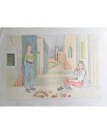 Romano Parmeggiani, Untitled, Silkscreen, 80x60 cm, 99/130