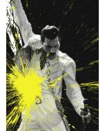 Julian T, Freddie Mercury, stampa digitale su PVC, 80x60 cm, 2015