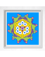 Fè, Kaleidotoons (SpongeBob), Fine Art Graphics, 50x50 cm