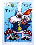 Yux, Tea Time, retouchè, 46x32 cm