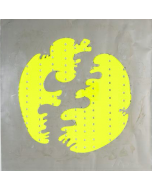 Lucio Fontana, Concetto spaziale, Teatrino, Cartone serigrafico con buchi e alluminio, 49,5x49,5 cm, 1965/66