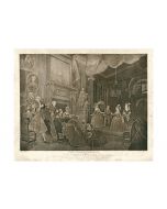 William Hogarth, The indian emperor, etching, 62x50 cm