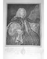 William Hogarth, Dr. Benjamin Hoadly, Lord Bishop of Winchester, acquaforte, 48x63 cm